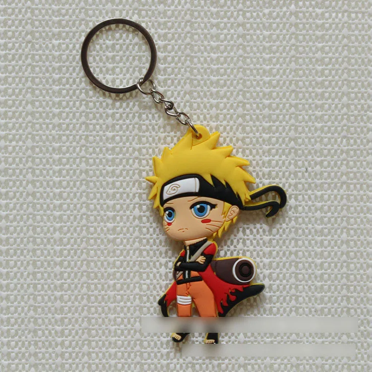 Cute keychain Figure Uzumaki Haruno Sakura Uchiha Sasuke Jiraiya Gaara GamaKichi ornaments Kids Birthday Christmas Gifts Toys | Игрушки и