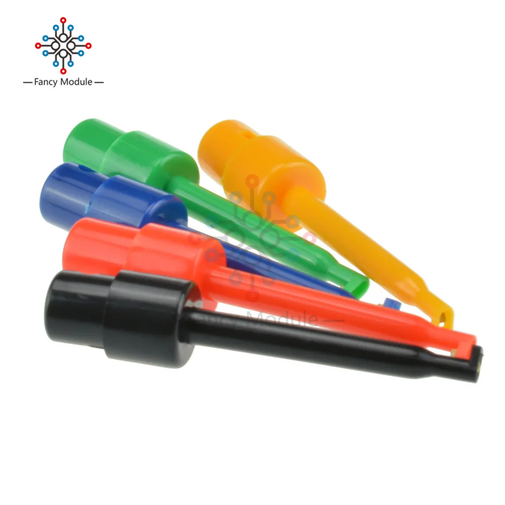 

20pcs Large Size Round Single Hook Clip Test Probe for Electronic Testing