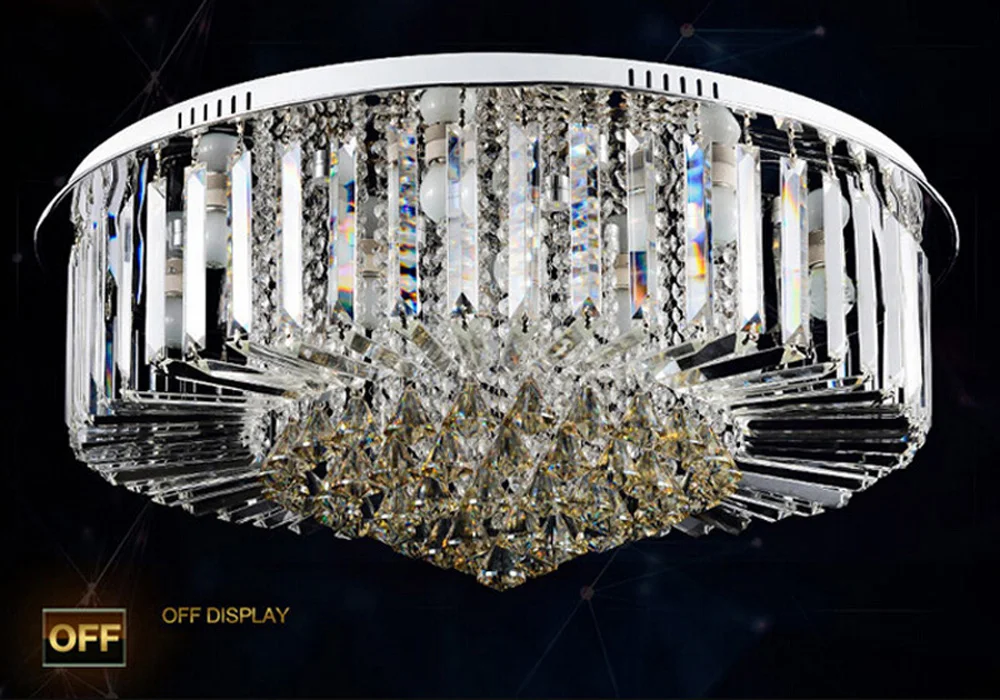 Потолочная лампа K9 светодиодная круглая для гостиной ресторана | Лампы и