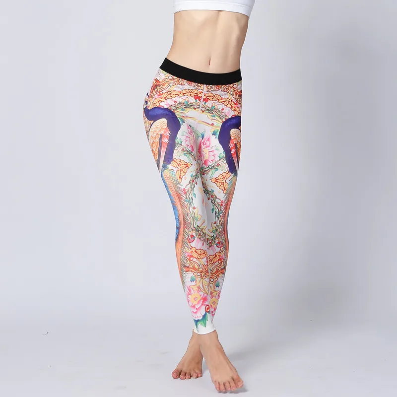 Женские спортивные штаны для йоги новинка 2017 колготки женские леггинсы бега и