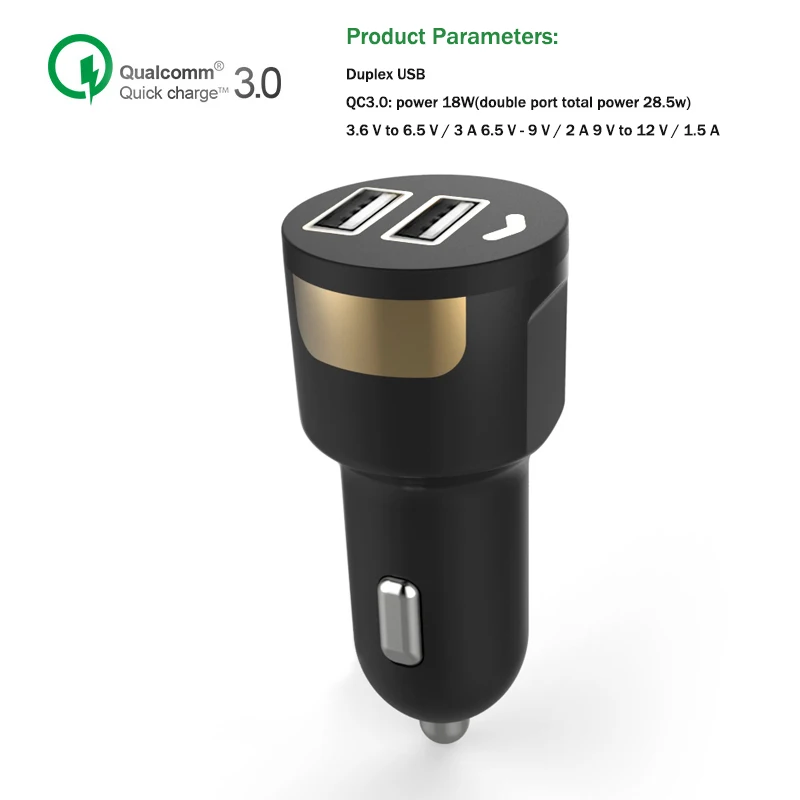 Автомобильное зарядное устройство VVKing Quick Charge 3 0 для мобильного телефона