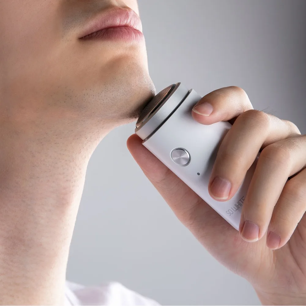 XIAOMI SO WHITE ED1 мини электробритва для мужчин портативный сухой влажный USB
