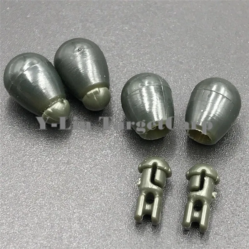 Рыболовные бусины быстрой смены армейского зеленого цвета для ловли карпа метод