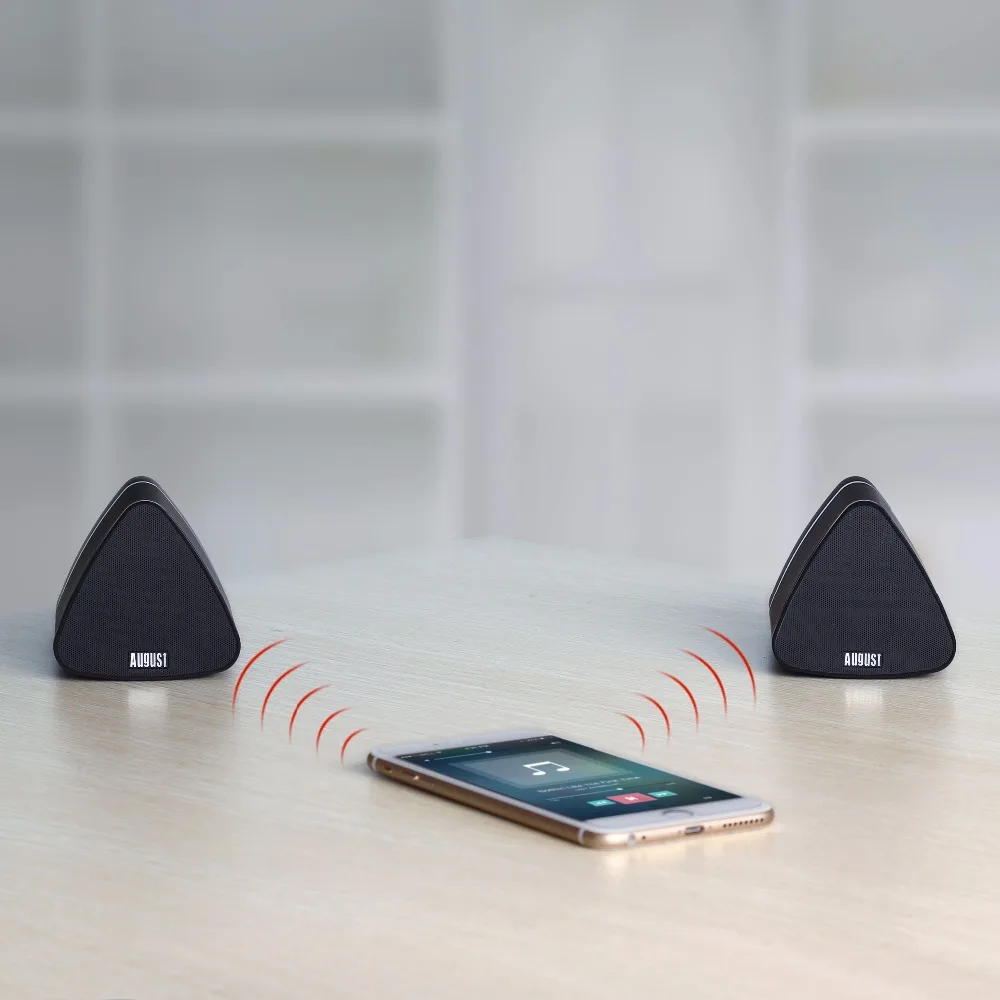 August MS625 беспроводной Bluetooth динамик портативная колонка Super Bass HIFI Stereo|portable