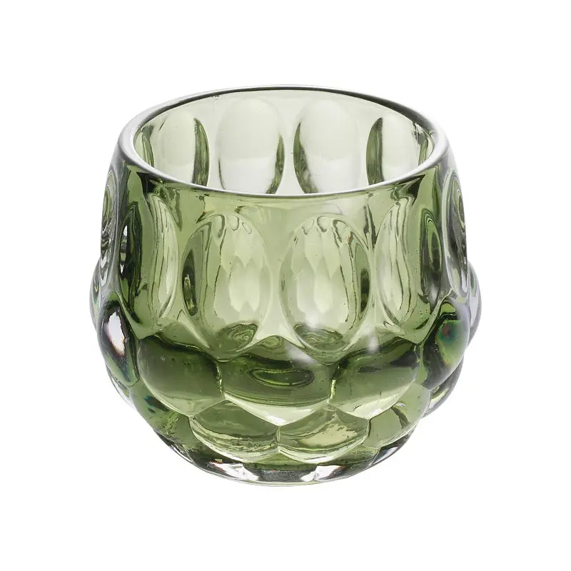 ADOUS скандинавский Простой хрустальный стеклянный подсвечник Блестящий ужин при