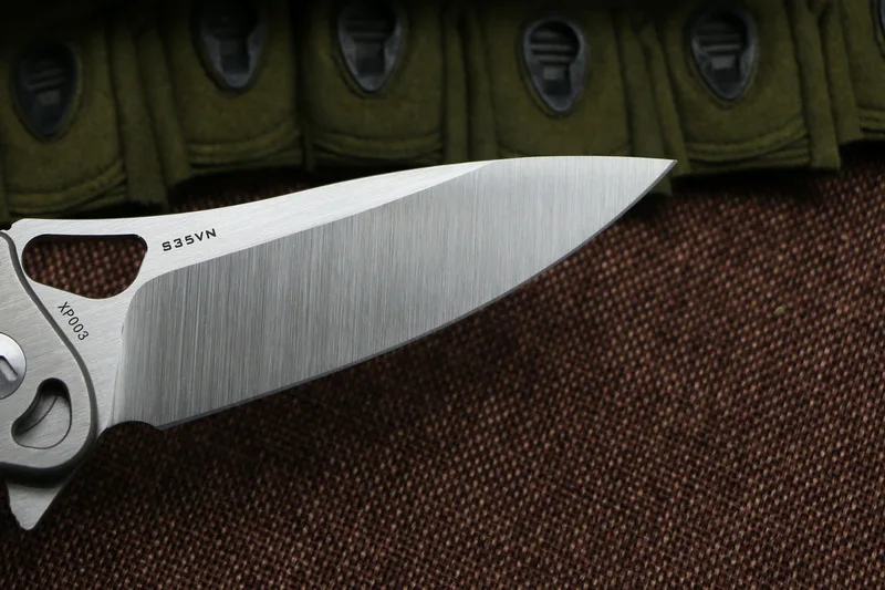 TIGEND Maker XP003 Флиппер складной нож S35VN титановая ручка шарикоподшипник кемпинг охотничьи ножи Открытый EDC инструменты