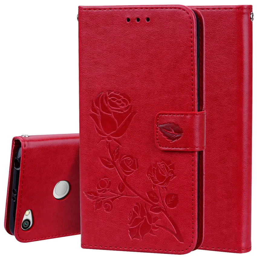Кожаный чехол книжка с розами для Xiaomi Redmi Note 5 5A Plus Pro Prime телефона Note5 5plus