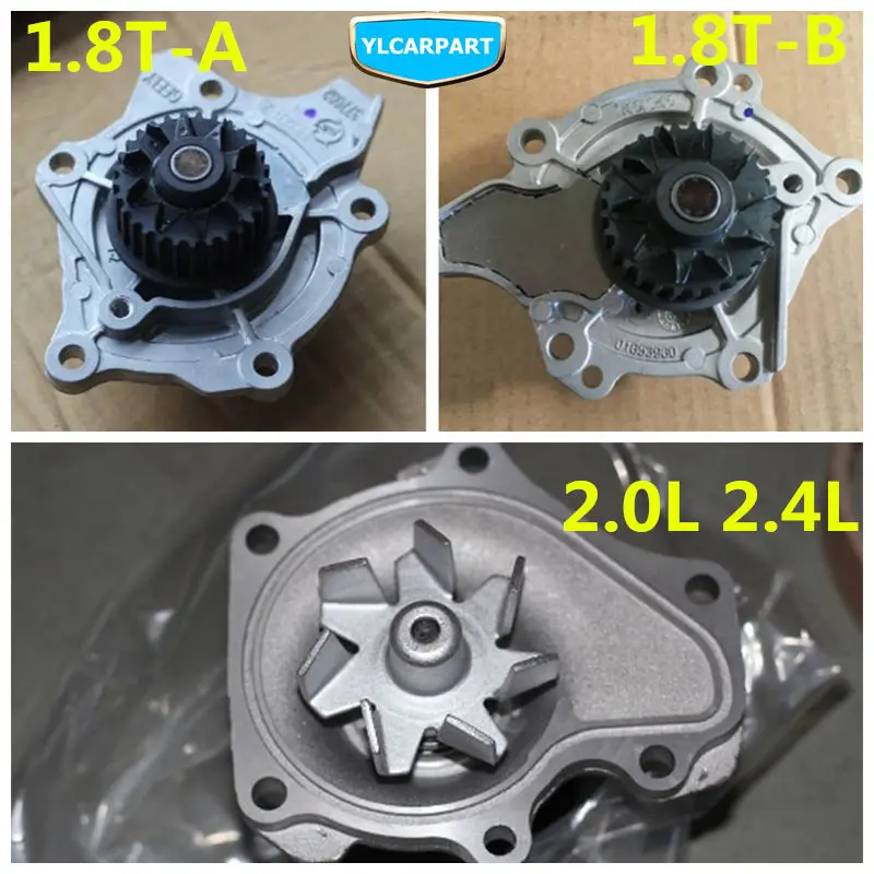 Автомобильный водяной насос для Geely Atlas Boyue NL3 SUV Proton X70 Emgrand X7 Sports GT GC9 Borui|Водяные