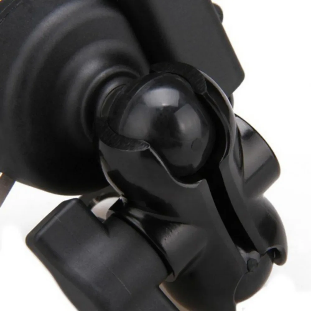 

Universal Motorcycle Motorbike Phone Holder USB Charge Holder 2 in 1 360 Degrees Rotation GPS Phone Mount