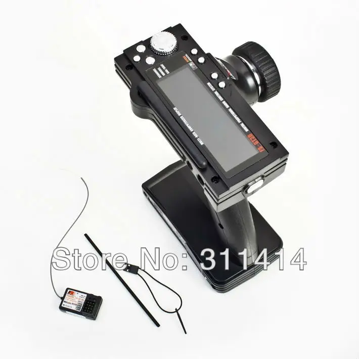 1 шт. Flysky FS-GT3B FS GT3B 2 4G 3CH Gun RC System передатчик с приемником для радиоуправляемого