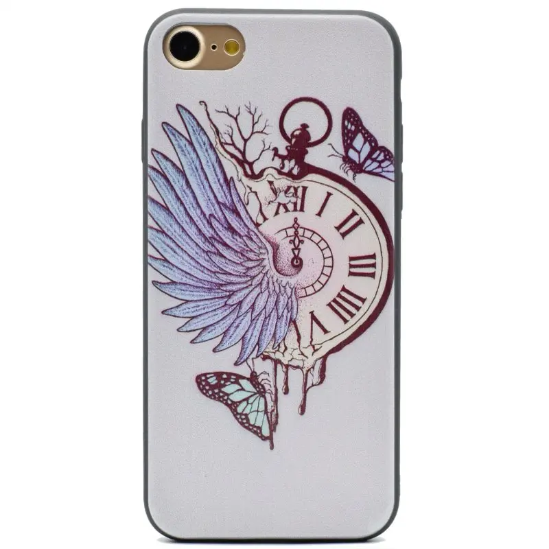 Soft Silicone Phone Bag Case For Apple iPhone 7 iPhon i7 Angry Smile Birds Cat Flower Thin Gel Mobile Coque Etui Capinha Cases |
