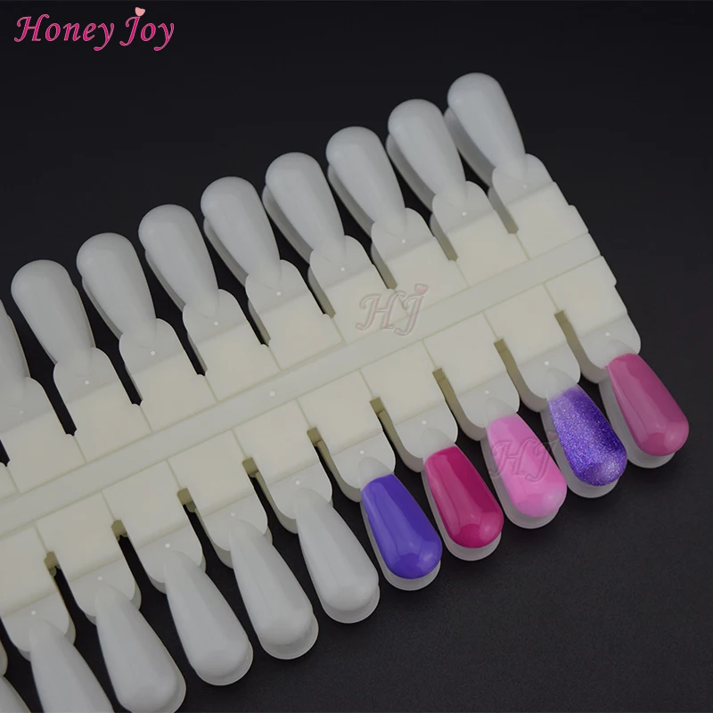 

Detachable Removable 72 Tips/set Round Nail Tips for Polish Nail Gel Display Color Display Card Chart Art Tools Salon Accessory