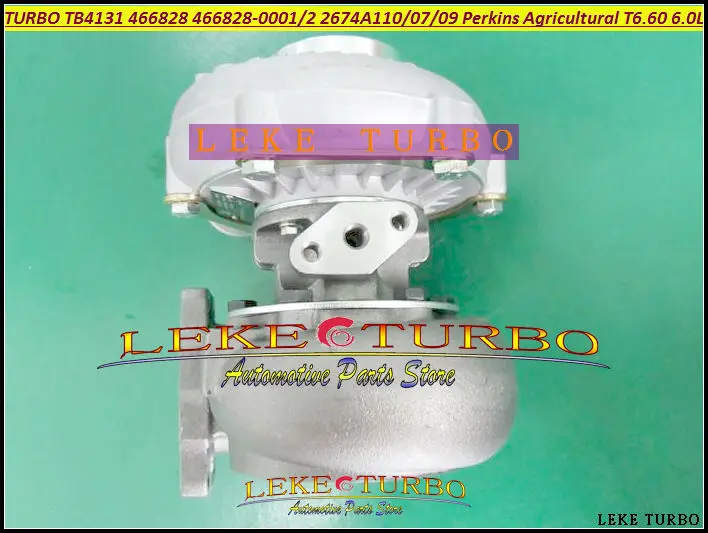 Turbo TB4131 466828 2674A110 466828-0001 466828-0002 466828-0003 2674A107 2674A109 для Perkins industrial T6.60 л кВт | Автомобили