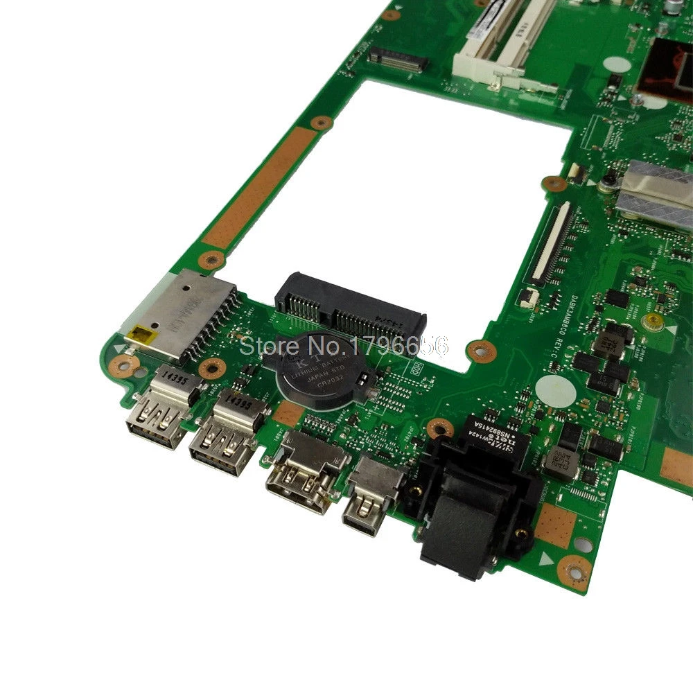 

N751JK For Asus N751JK N751J Motherboard Laptop I7-4710HQ EDP card with GTX850 Graphics card Tests motherboard test 100% ok