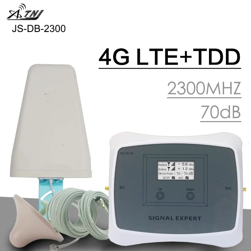 Усилитель сигнала смартфона 4G LTE усилитель 70 дБ двухдиапазонный ретранслятор