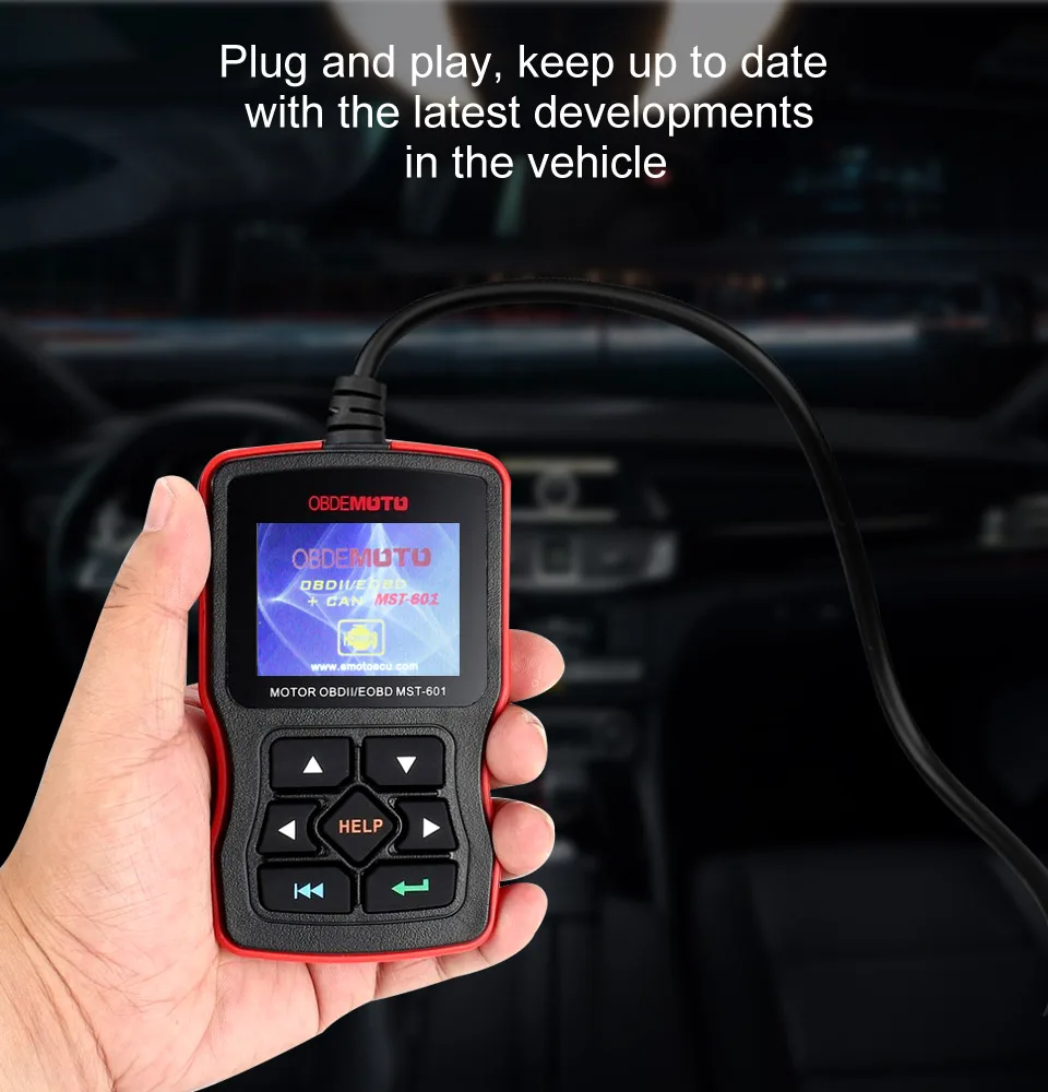 Диагностический инструмент AOSHIKE elm327 OBD для сканирования протоколов OBDII