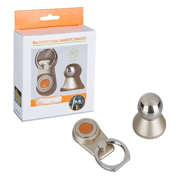 Магнитного стальной шарик универсальный кольцо кронштейн 360 градусов