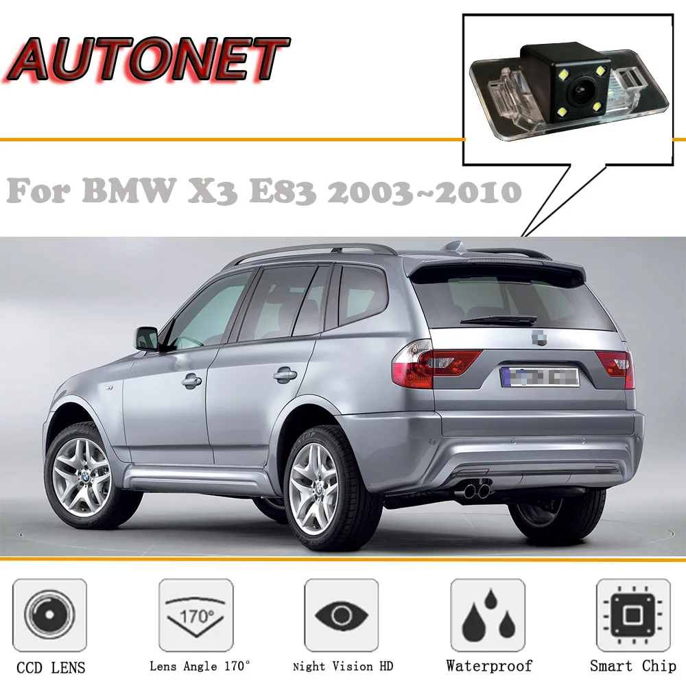 Камера заднего вида для BMW X3 E83 2003 ~ 2010/CCD/ночного видения/камера вида/камера
