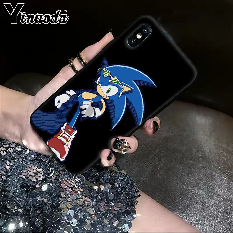 11pro MAX Sonic серия ежа Роскошный Уникальный Дизайн чехол для телефона iPhone 5 5Sx 6 7 7plus 8