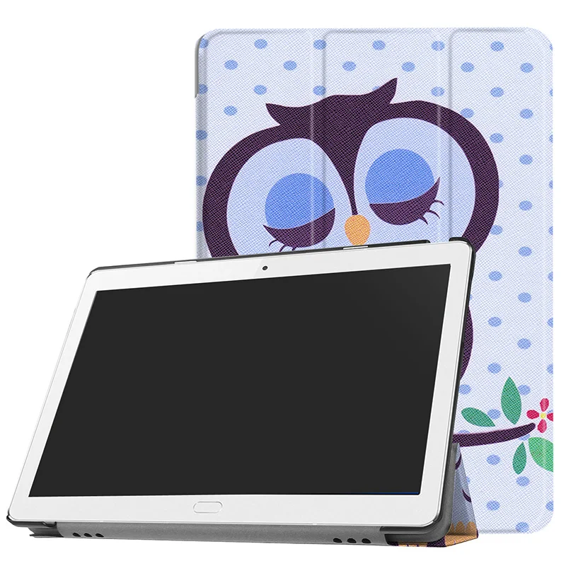 Mcdark чехол с красочным принтом для Huawei MediaPad M3 Lite 10 WP 1 дюймовый планшета откидной