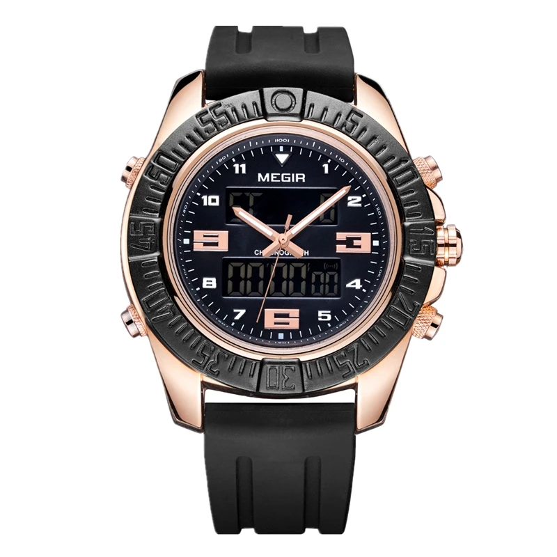 Miger мужские армейские военные часы Reloj Hombre светодиодные цифровые спортивные