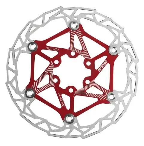 Ссветильник кие тормозные диски DECKAS для горного велосипеда плавающие колодки 160