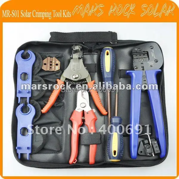 Обжим/Резка/Зачистка для комплектов инструментов солнечных батарей|cutting kit|crimping