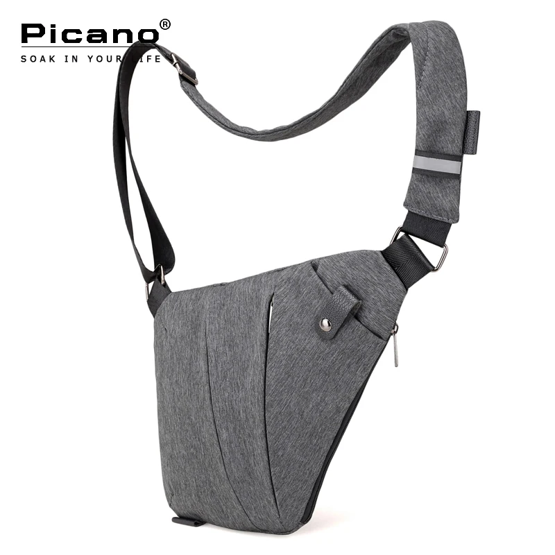 Picano для мужчин груди пакет сумка женская через плечо слинг сумки отдыха и