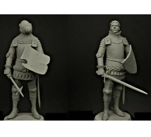 1/24 75 мм древний воин с мечом We few мы счастливы некоторые запады Игрушечная модель