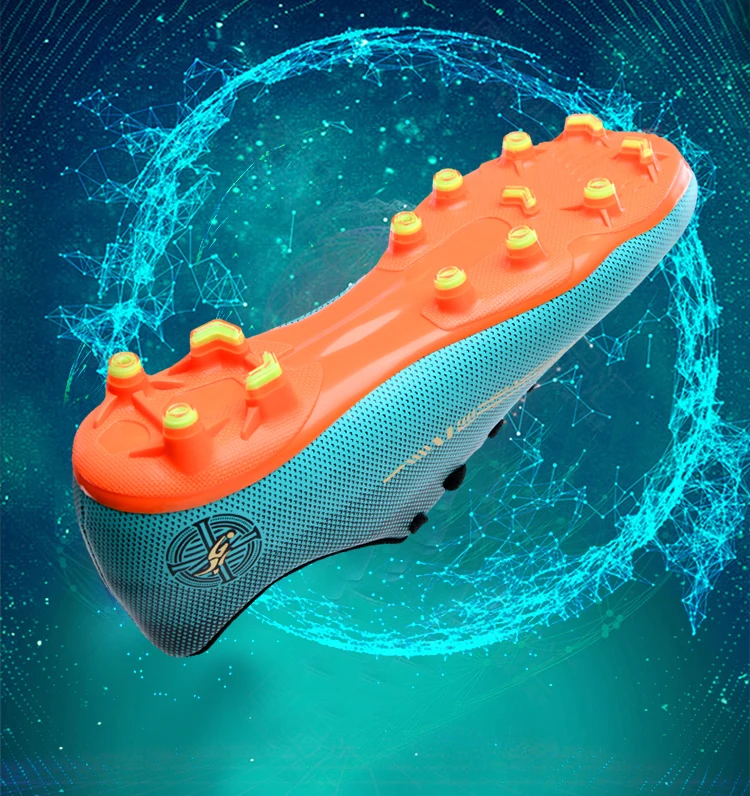HYFMWZS Krasovki оригинальная футбольная обувь для мужчин Crampon футбол сверхтонкие длинные шипы футбольные бутсы дышащие детские бутсы