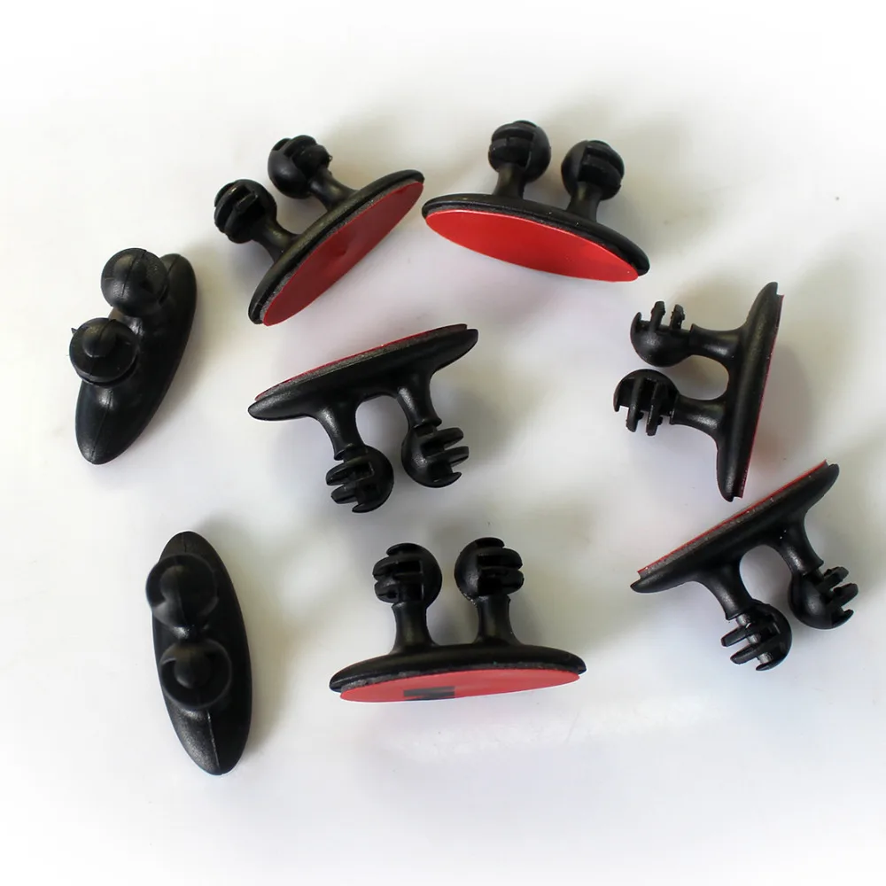 Автомобильные детали 8 шт./лот держатель кабеля автомобильный зажим для