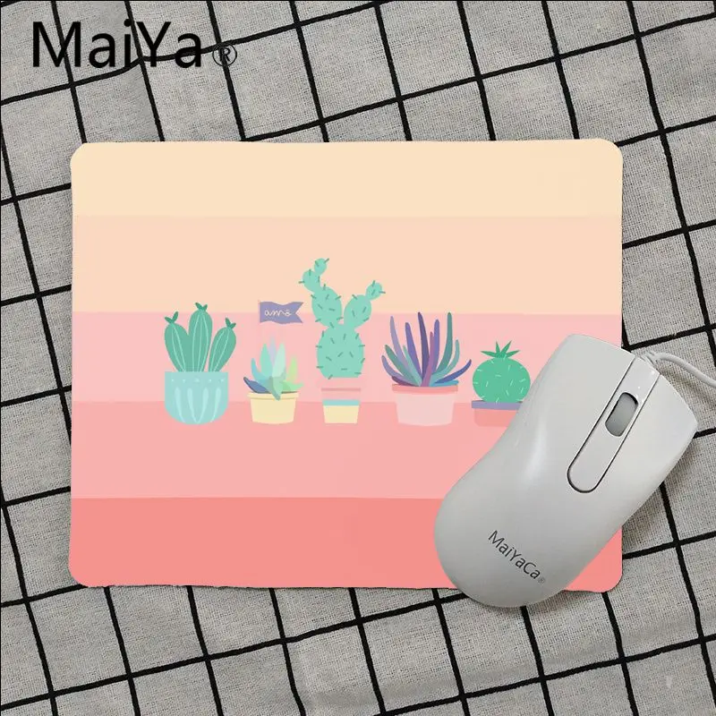 Игровой коврик для мыши Maiya с изображением кактуса | Компьютеры и офис