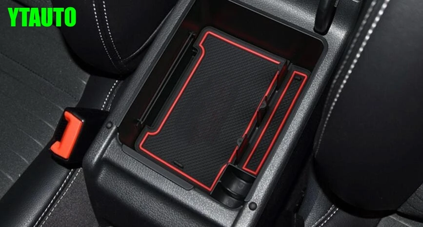 

Auto armrest storage box for volkswagen vw tiguan 2010-2015, auto interior accessories
