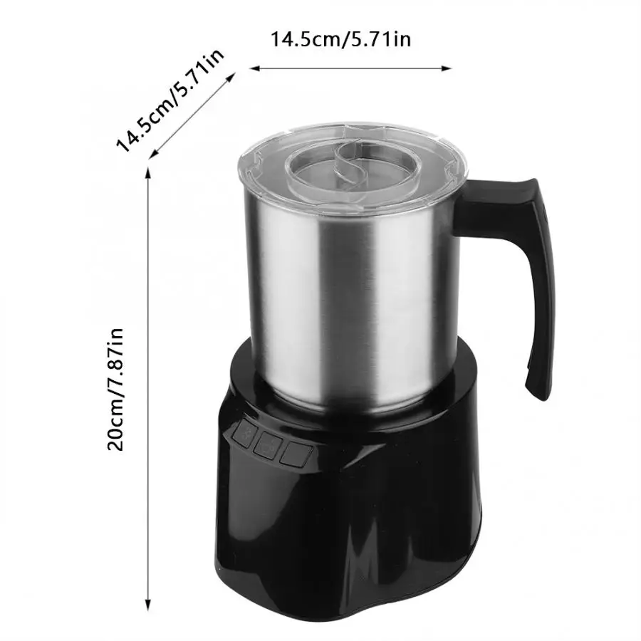 Электрический антипригарный вспениватель молока полностью автоматический