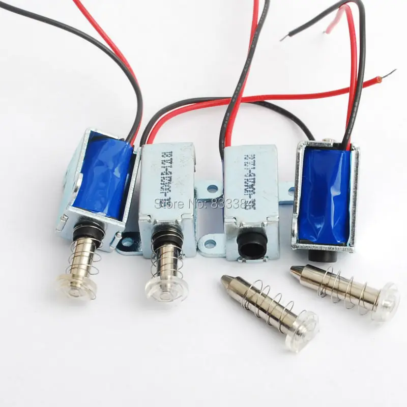5pcs 3V-12V DC миниатюрный телескоп электромагнитный тянуть (всасывания) Малый