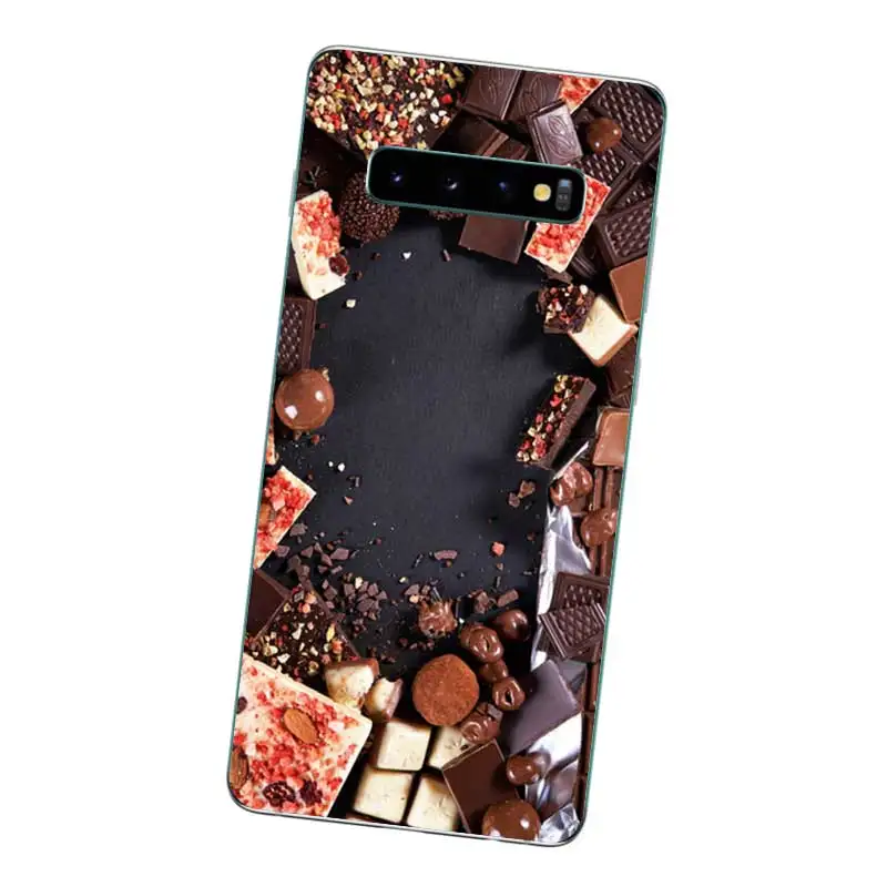 N287 Шоколад Мягкий ТПУ силиконовый чехол для Samsung Galaxy J2 J3 J4 J5 J6 J7 J8 Pro Plus Prime 2018 2017 |