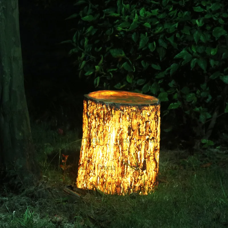 Дерево имитация садовое Наружное освещение Светодиодный непромокаемый decoracion jardin внешний для шлюза лужайка во дворе лампы