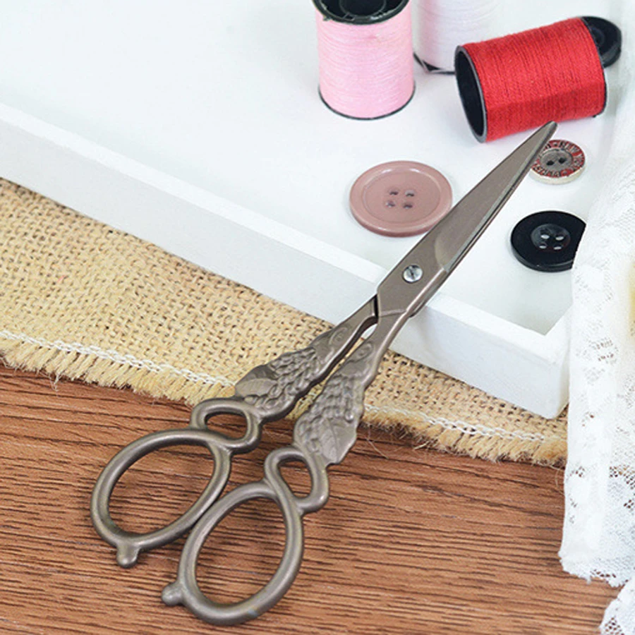 Винтажные ножницы для шитья из титана 1 шт. бытовые инструменты 12 5 см | Дом и сад