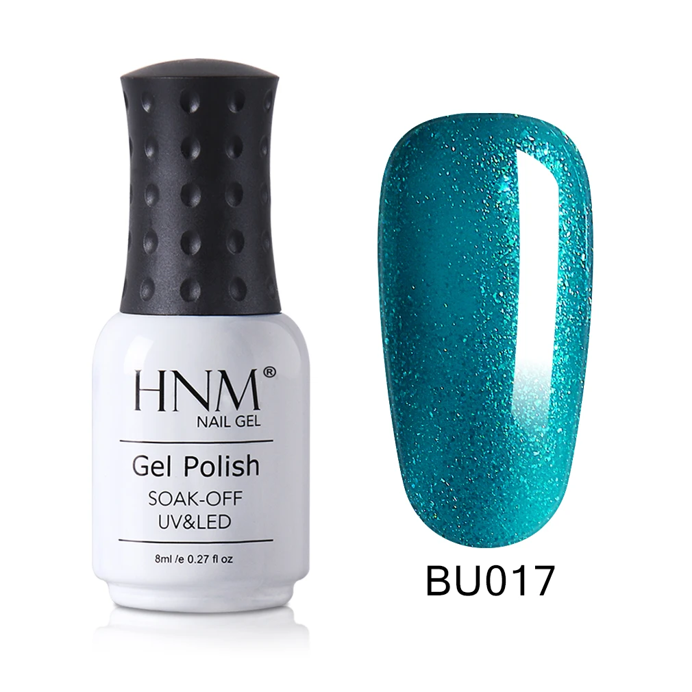 HNM гель для ногтей синяя серия 8 мл гель лак Vernis полуперманентный УФ светодиодный Гель-лак для ногтей Esmalte Permanente гель лак для покраски ногтей - Цвет: 017