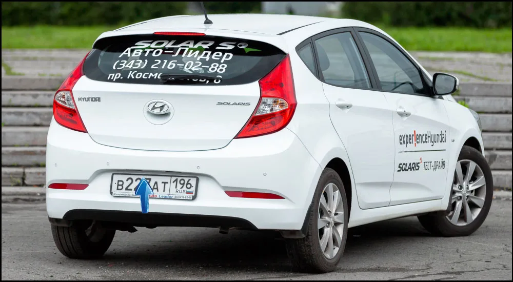 JIAYITIAN камера заднего вида для hyundai Solaris хэтчбек 2010~ /камера заднего вида/CCD/камера ночного видения