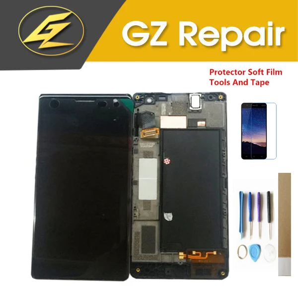 

4,7 "для Nokia Lumia 730 735 N735 RM-1038 RM-1039 RM-1040 ЖК-дисплей с сенсорным сенсором, дигитайзер с рамкой