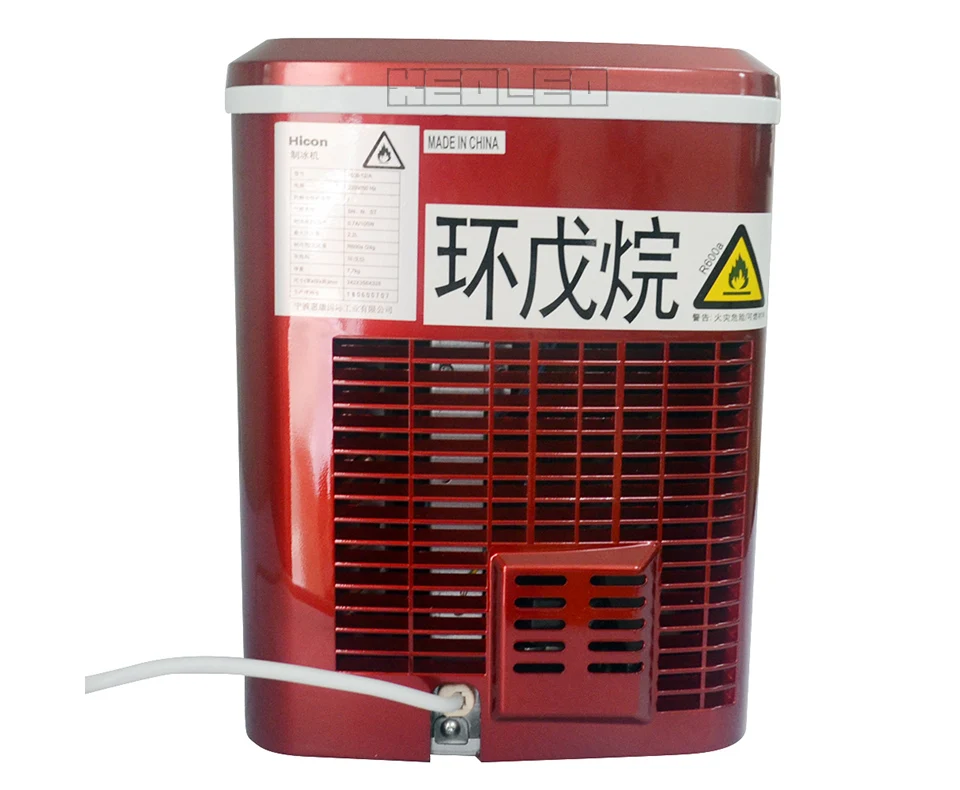 XEOLEO Mini Ice machine Electric Bullet cylindrical Ice Maker 12kg/24h Automatic Household Ice Making Machine For Milk Tea Shop