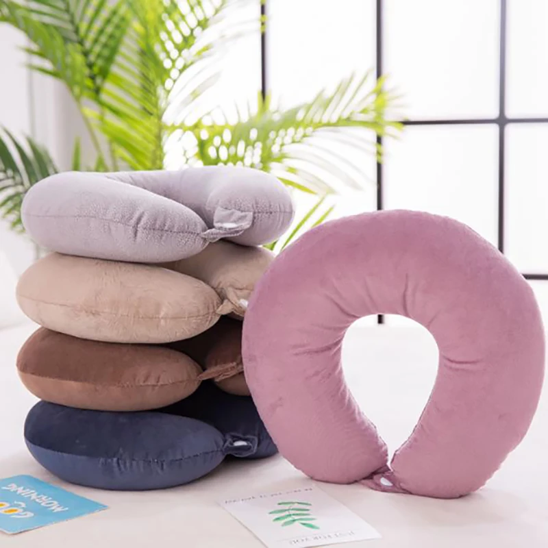 U-образная Подушка под поясницу автомобильная офисная подушка двойного