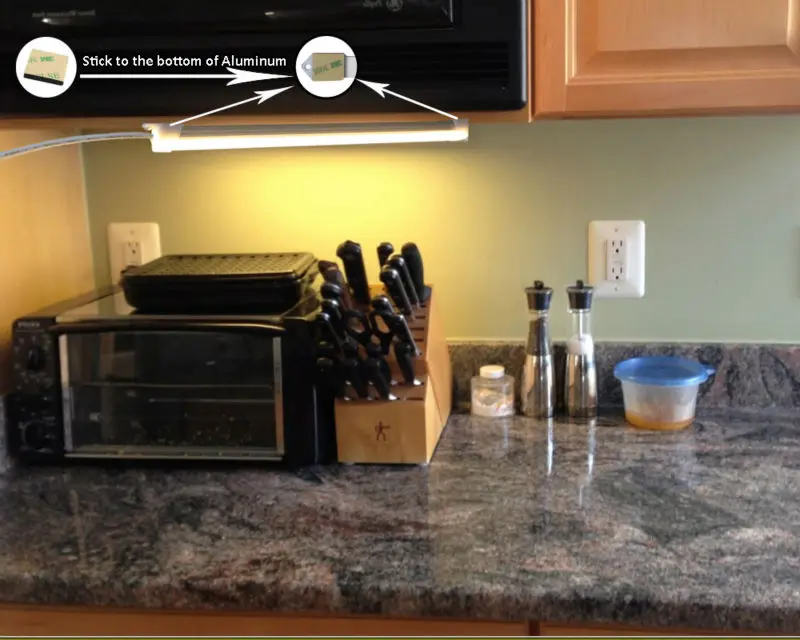 Светодиодные лампы для кухни 5 В USB жестсветодиодный Светодиодная лента