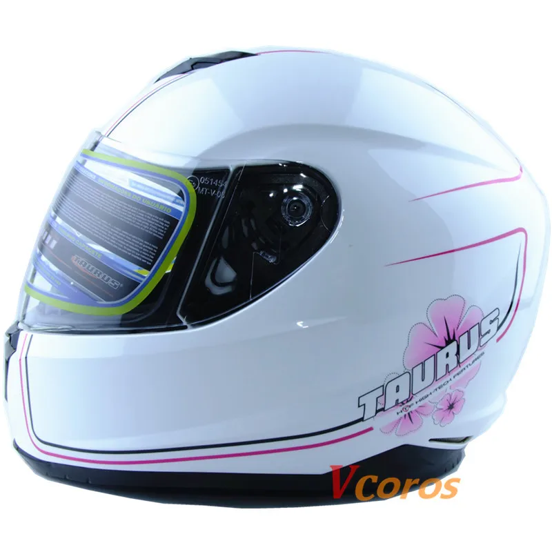 Лидер продаж vcoros полный шлем Moto rcycle с двумя объективами гонки шлемы де rradhelm Каско