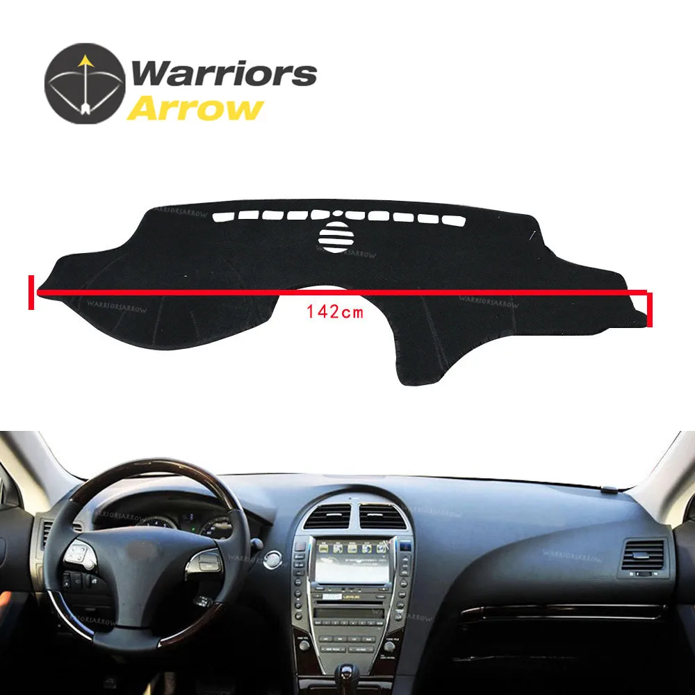Чехол для приборной панели Lexus ES ES350 XV40 2007-2012 LHD, коврик для приборной панели, коврик для приборной панели, Солнцезащитный коврик