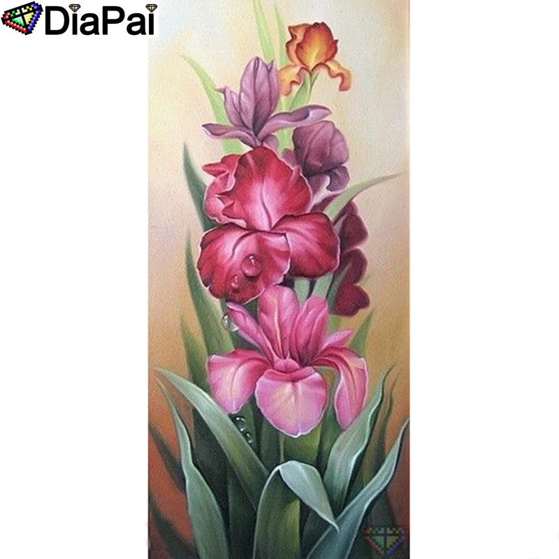 

DIAPAI Diamond Painting 5D DIY 100% Full Square/Round Drill "Flower landscape" Diamond Embroidery Cross Stitch 3D Decor A23082