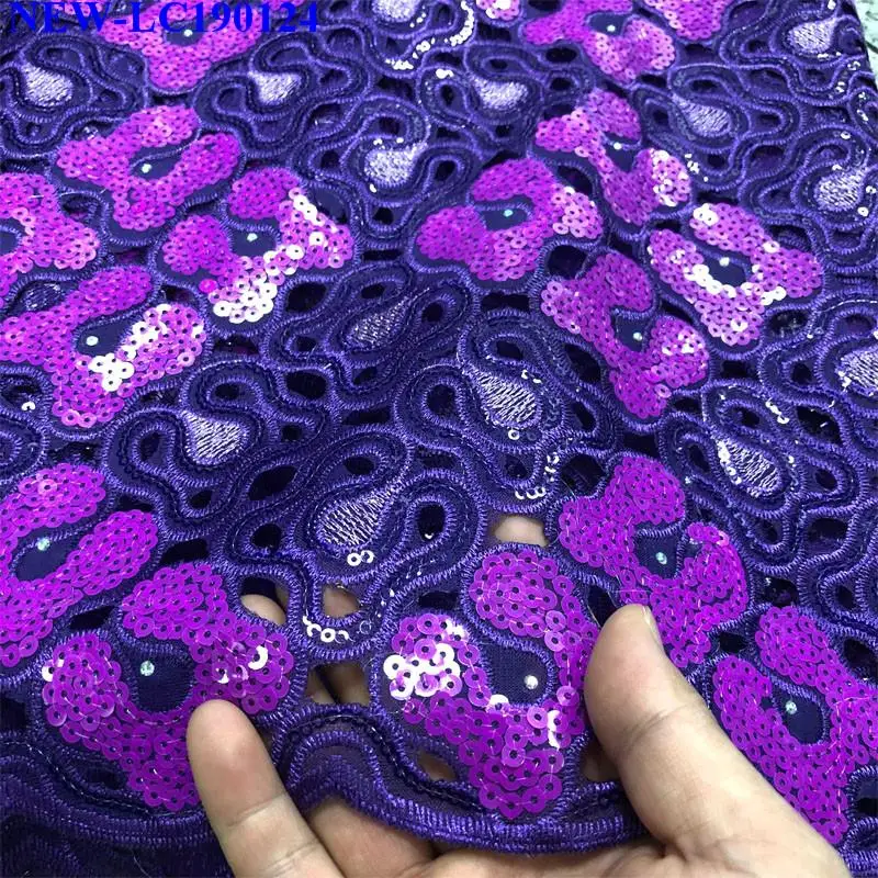 Африканская Тюлевая кружевная ткань 2019 Высококачественная зеленая африканская