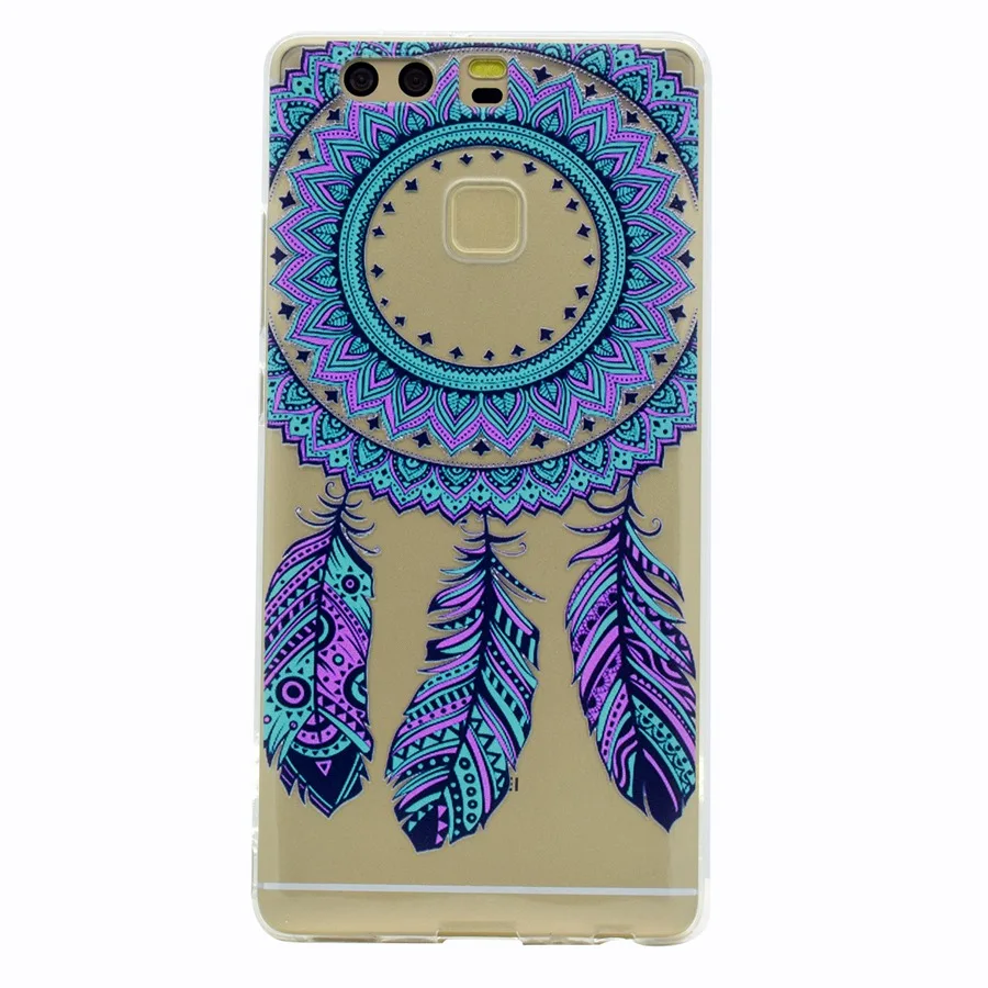 Fashion High heels butterflies blue bell towerBack TPU Clear Coque For Huawei P9 lite P10 Plus Y5 Y6 5C Case Silicone Cover |
