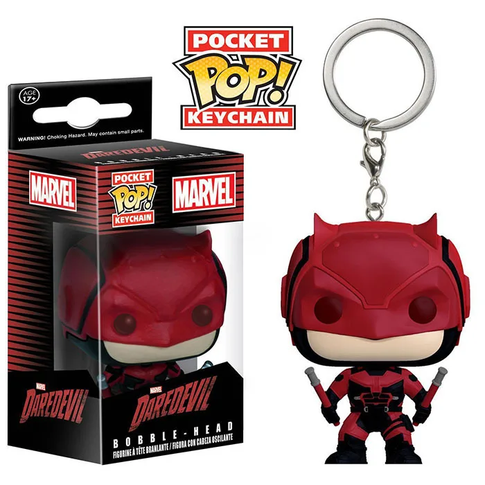 19 FUNKO POP Avengers 4: Endgame капитан чудо-яд Дэдпул брелок с Железным человеком Фигурки игрушки для детей Рождественский подарок - Цвет: 19